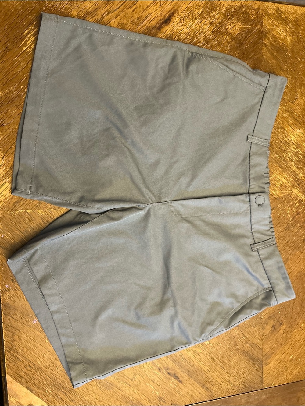 Weatherproof Men's Flat Front Shorts - Olive Green
